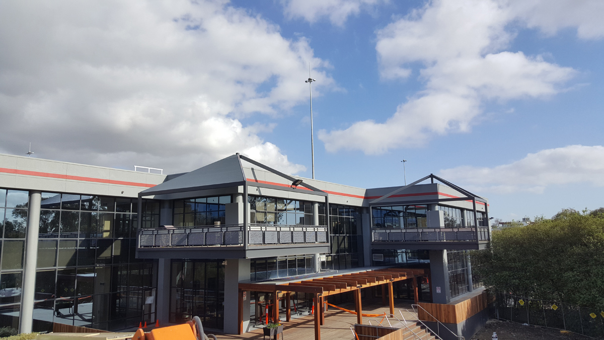 Balcony Shade Sails – AEU Building