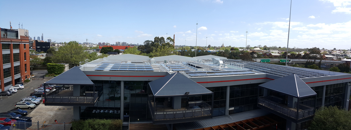 Balcony Shade Sails – AEU Building