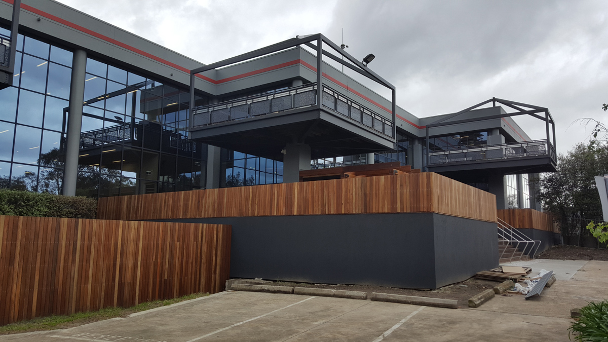 Balcony Shade Sails – AEU Building
