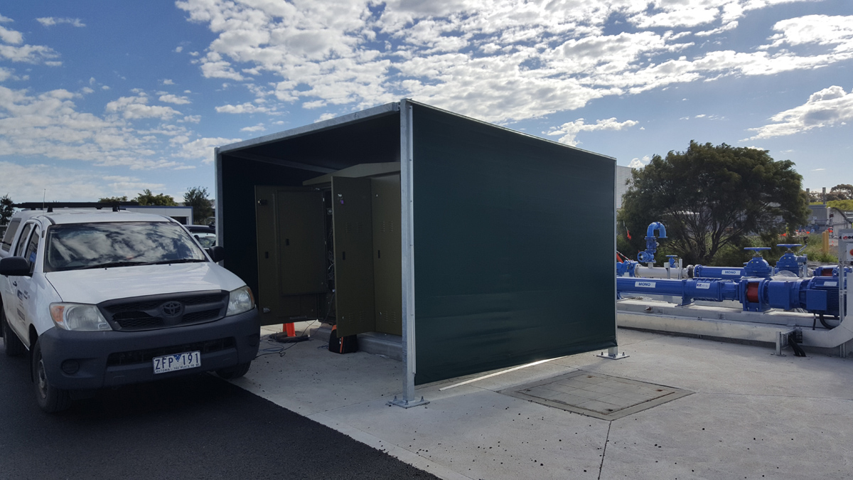 Shade Structure – Custom PVC / Steel