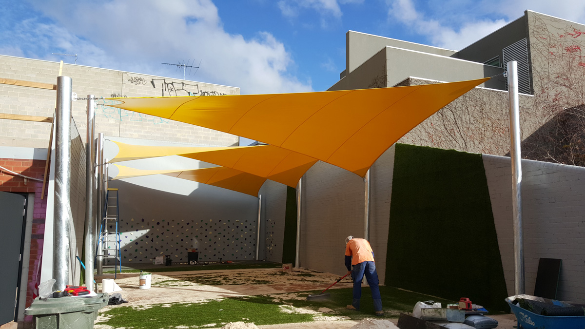 St Joesph’s – PVC Shade Sails