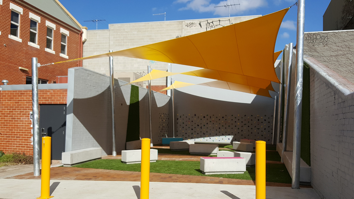 St Joesph’s – PVC Shade Sails