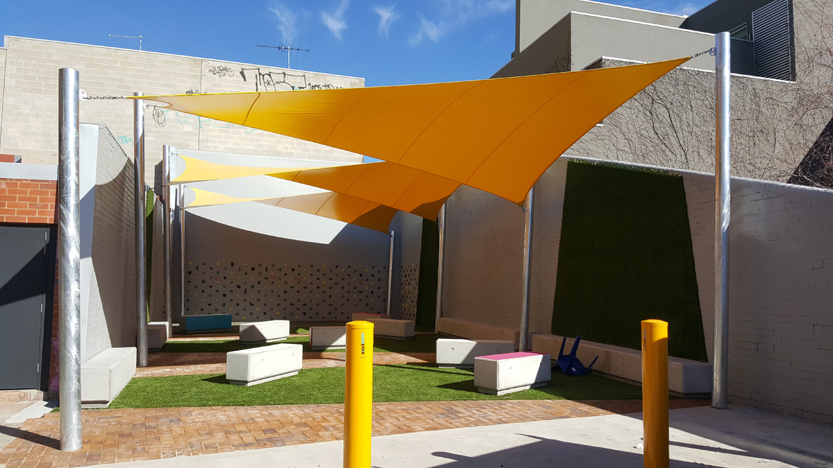St Joesph’s – PVC Shade Sails