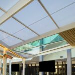 Thumbnail of Danpal multicell polycarbonate roof panelling and heating at Good Nature Hotel