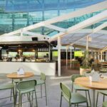 Thumbnail of Bar and seating under the retractable roof at Good Nature Hotel Melbourne